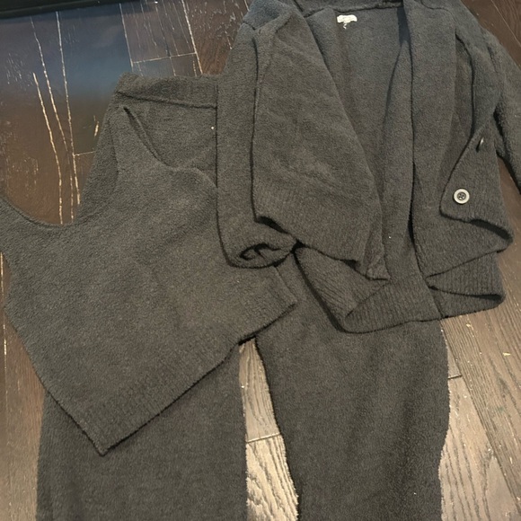 aerie Other - Aerie Charcoal Pajama Set